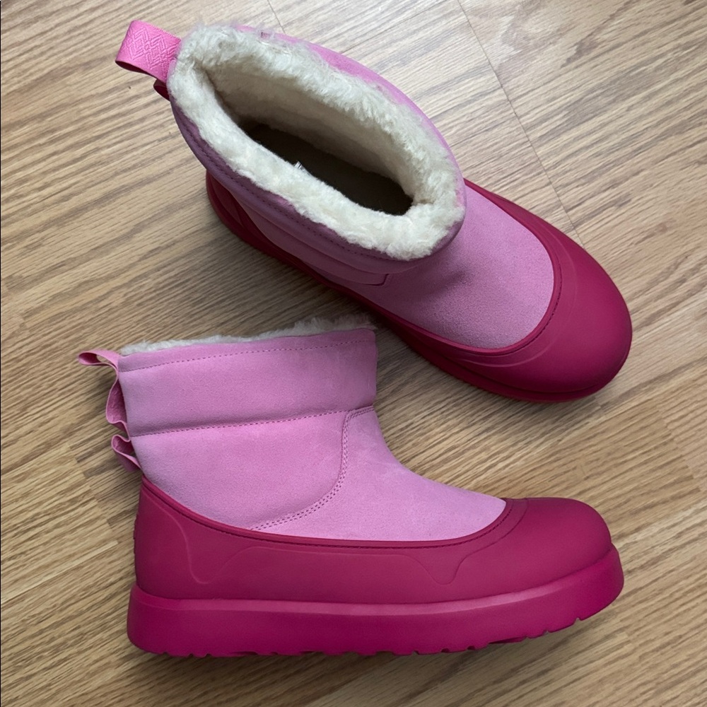 UGG Classic Mini Mod Pink 6 - Picture 4 of 9
